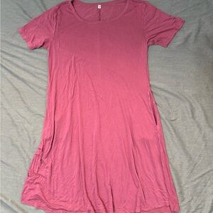 Women's Pink Casual Dress